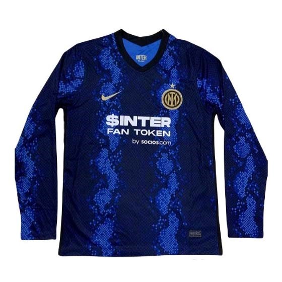 Tailandia Camiseta Inter Milan Primera Equipación ML 2021/2022